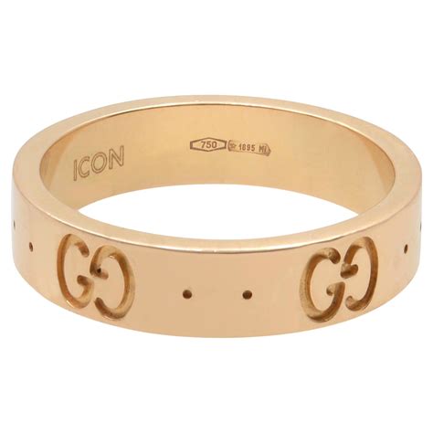 gucci icon ring with diamonds|GUCCI Icon 18.